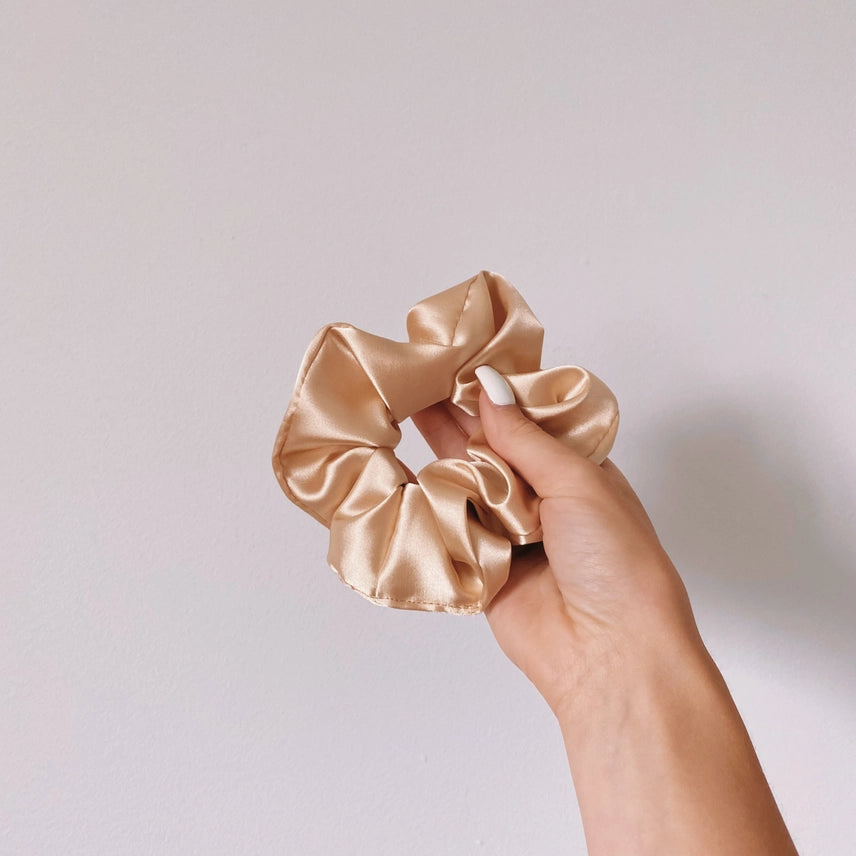 Pastel Rubis | Élastique en satin pour cheveux